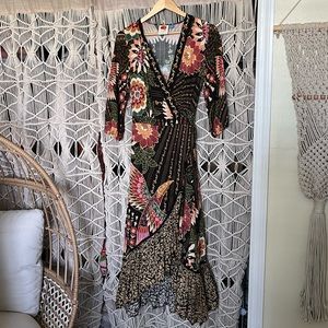 Farm rio wrap dress